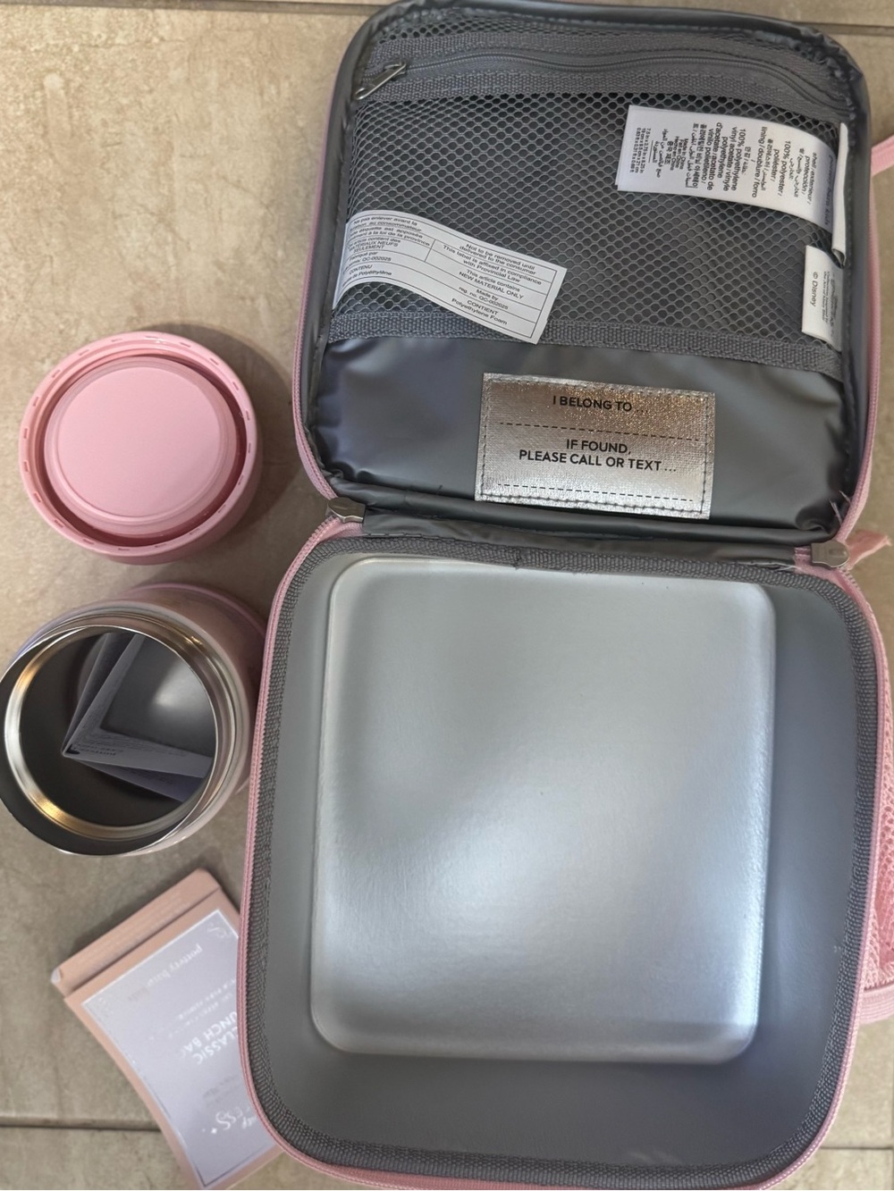 Disney Princess Castle Mackenzie Lunch Box and Hot/Cold Container - Picture 11 of 12